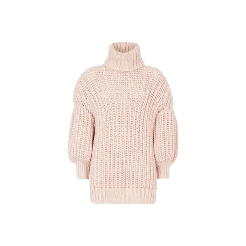 FENDI Свободный крой Свитер Женский Розовый