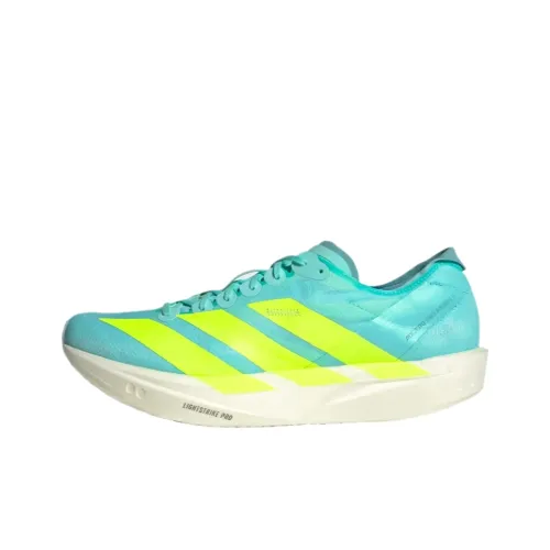 Adidas Adizero Takumi Sen 11 Беговые кроссовки Низкий топ Синий/Желтый Мужской