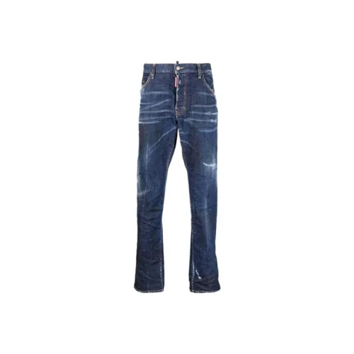 DSQUARED 2 Blue Men's Jeans DSQUARED 2 Синий Мужской Джинсы