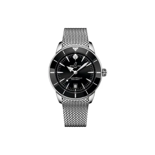 BREITLING Автоматический Механический Часы Мужские Super Ocean Culture Collection 44 мм Черные