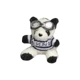 Чёрный Белый Одежда Панда