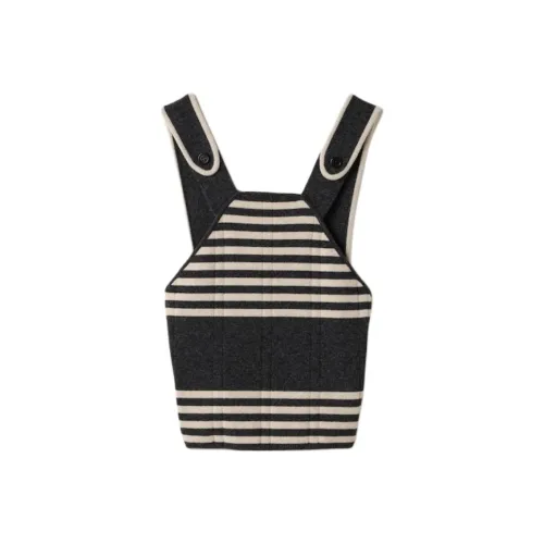 MIU MIU Черный/Белый Женские Майки