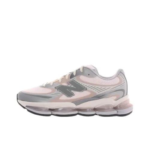 New Balance ABZORB 2000 Устойчивый к истиранию Низкий Топ Повседневная Беговая Обувь Унисекс Серый Розовый