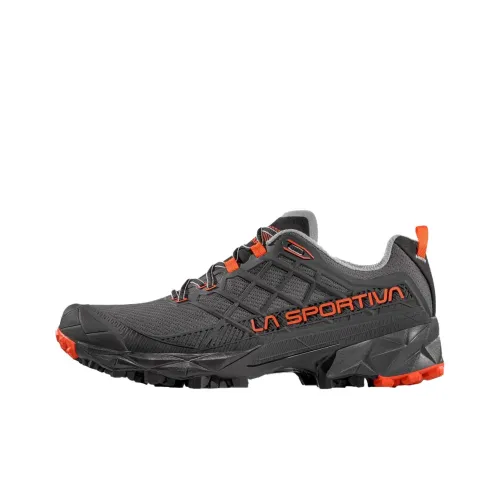 LA SPORTIVA Уличная обувь Низкий топ Угольный серый Апельсин Мужской