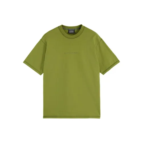 Scotch&Soda Зеленая Калла Мужская T-Рубашка