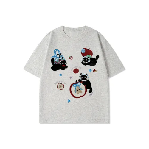 ZAO FU NIAO T Рубашка Сосна Дерево Женские