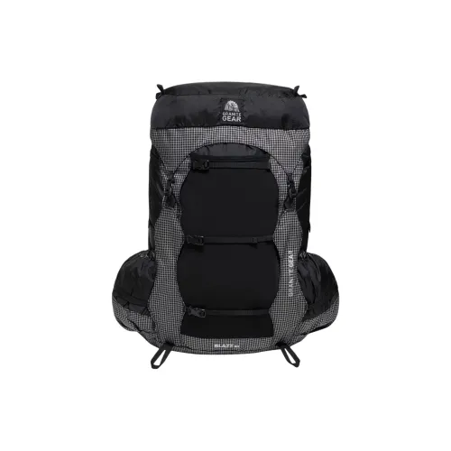 Granite Gear Нейлон Outdoor Альпинистский Рюкзак Рюкзак Унисекс Черный Черный Клетка