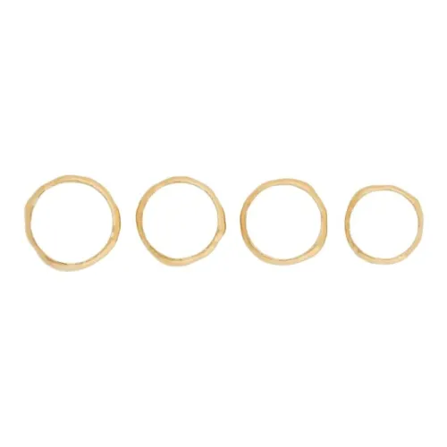 JIL SANDER Латунь Кольца Женские Золото