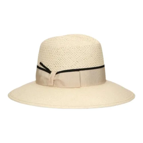 Borsalino Пляжные Шляпы ведра Женские Бежевые