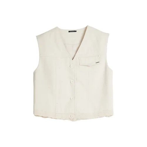 Elle Светлый хаки Женские жилеты