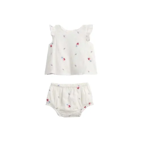 GAP Повседневная спортивная одежда Crinkle Марля Комплект нарядов Набор из 2 предметов для младенцев и малышей