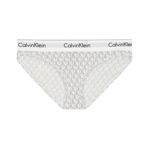 Calvin Klein Бикини Женские Серый Белый