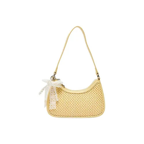 Three Blessings Сумка через плечо из искусственной кожи средняя женская желтая слоновая кость