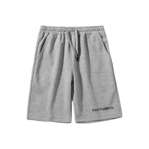 PENTAGONAL HEART Трикотажная ткань Шорты до колена Унисекс