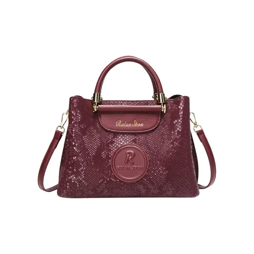 PAYOT Сумка через плечо из синтетической кожи женская бордового цвета