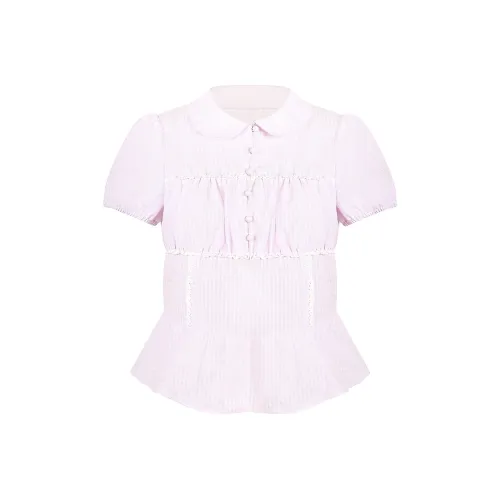 Umoumo Фиолетовые Женские Рубашки