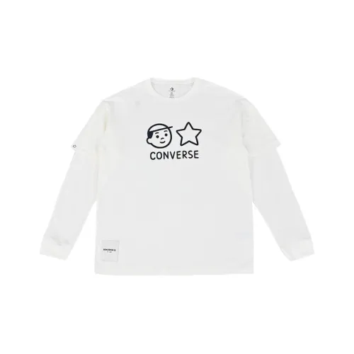 Конверс Белая Унисекс Футболка