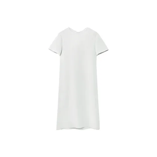 OVV Pearl Gray Женские Короткие Платья с Рукавами