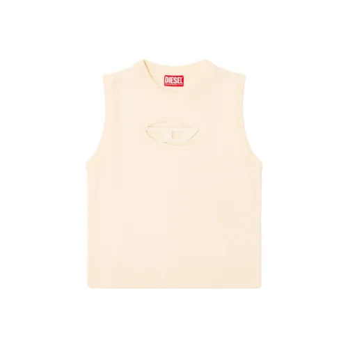 DIESEL Бежевые Женские Майки