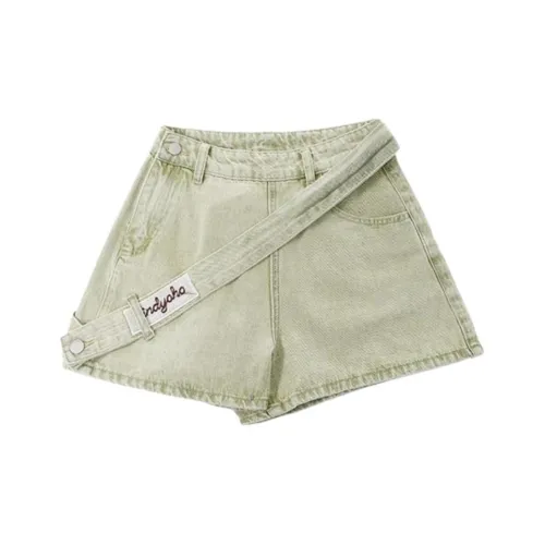 IUNOP Лето Высокая талия Облегающий крой Горячая девушка Расклешенные Ультра Короткие Горячие штаны Женские