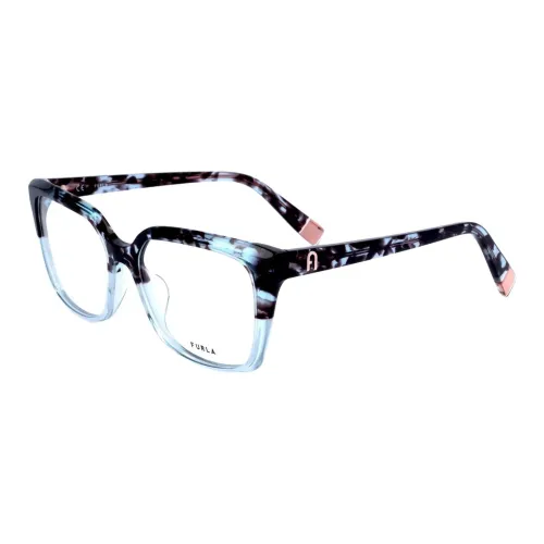 Furla Ацетат Квадратные Оправы для Очков Женские Синие