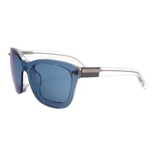 Linda Farrow Ацетат Бабочка Солнцезащитные очки Женские Прозрачный