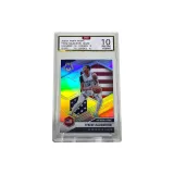 Белый логотип, ярлык, серебряный, складной, 10 точек