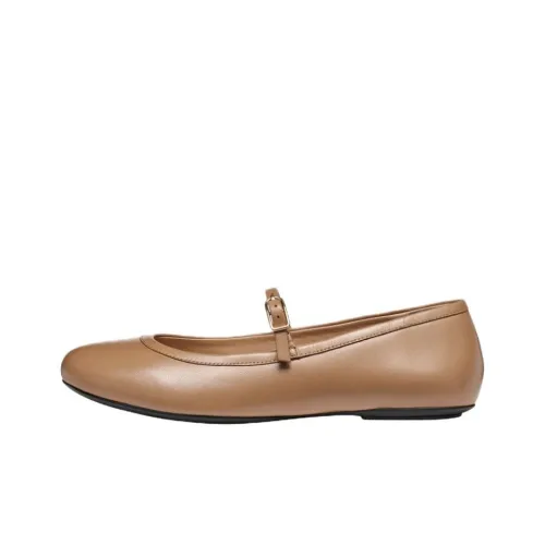 GEOX Palmaria Планшет Mary Jane 1cm Женские Бежевые