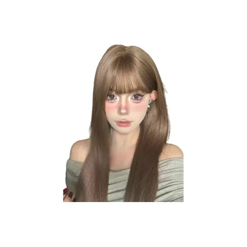 Gentle Welcome Перука Pure Skin Flattering Длинные Прямые Волосы Льняная Ткань Перука Для Женщин Full Голова Комплект