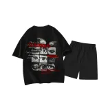 Чёрный топ, чёрный низ