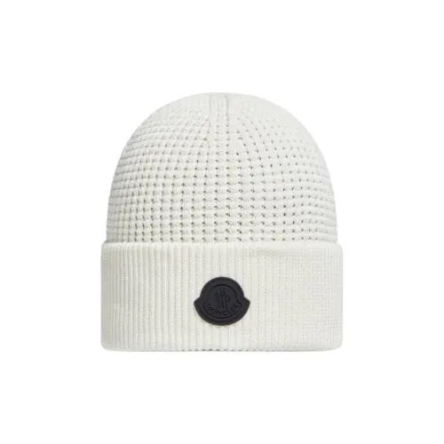 Moncler 100% хлопок Шапки-бини Мужской Белый