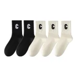 5 пар Комбинация E[3 Белый, 2 Черный]