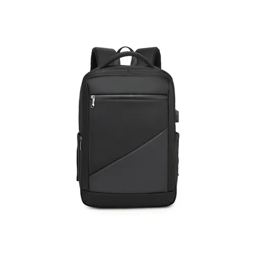 Old Man's Head Ткань Рюкзак Мужской Черный