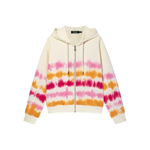 Desigual Розовый оранжевый Женские куртки