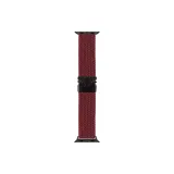 Черно-красный, трикотажные ткани, парашютная лента, ремешок с пряжкой