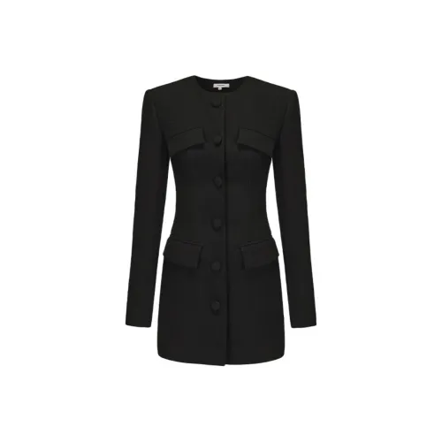 MARKGONG Black Женские Длинные Рукава Платья