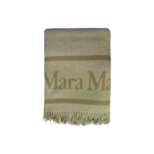 MaxMara Studio Шерсть Трикотаж Шарфы Женские Светло-Коричневый