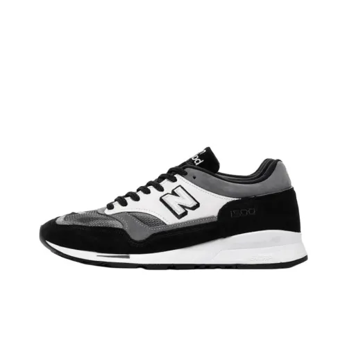 New Balance NB 1500 Устойчивый к истиранию Низкий Топ Повседневная Обувь Унисекс Белый Серый Черный
