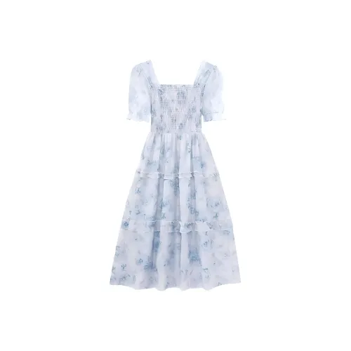 Бренд Cotton Shopping короткий рукав платье женское