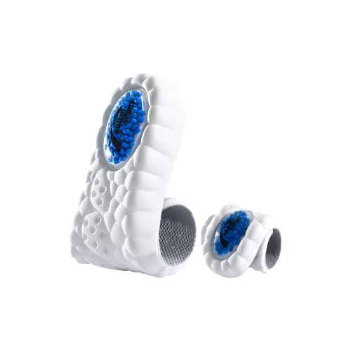 JVBV Антибактериальная сетка + PU (полиуретан) + Попкорн Воздушная подушка Стельки Унисекс