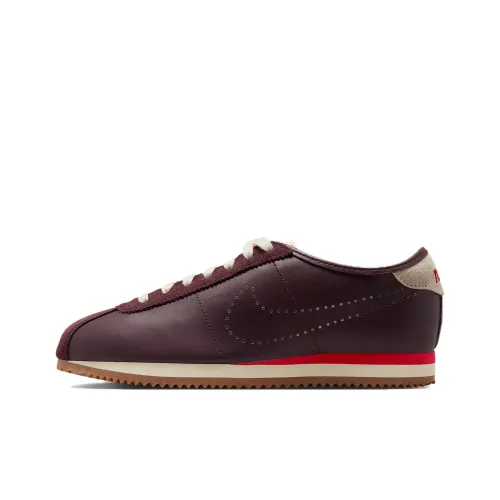 Nike Cortez Casual Low Top Бордовый Женский