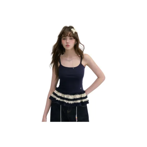 Guuka Hero Темно-синий Женские Топы