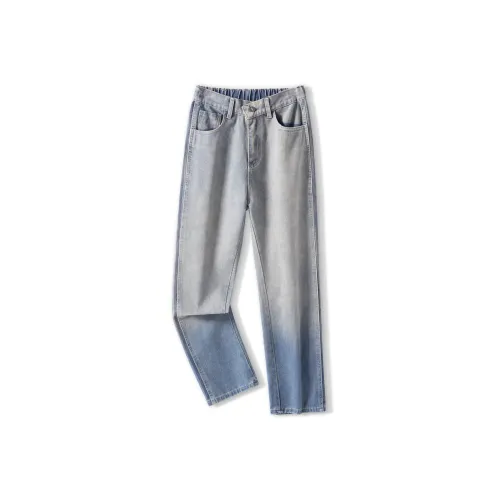 CASAMIA Грязно-желтые унисекс джинсы