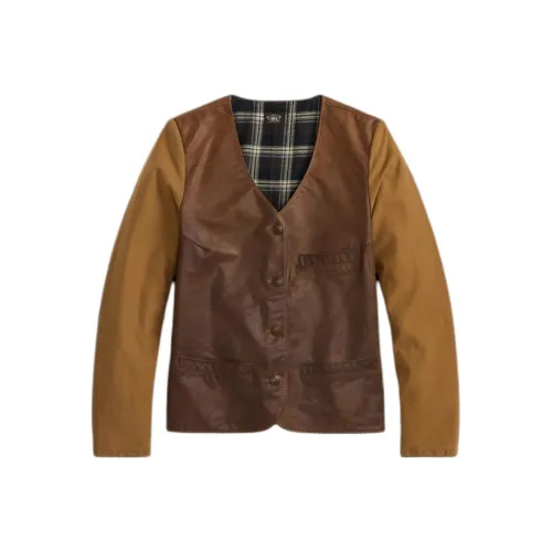 DOUBLE RL кожаная куртка женская