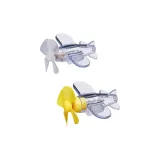 Жёлтый/Прозрачный белый (2 шт)