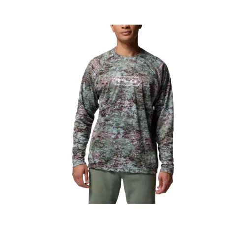 Columbia PFG Super Solar Stream Border He Свитшот Мужской