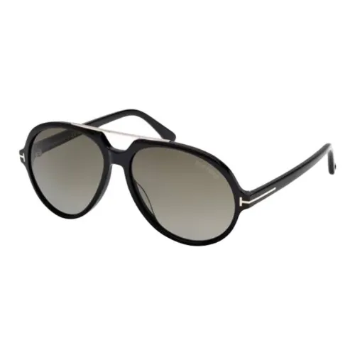 TF Ацетатный эфир Aviator Солнцезащитные очки Мужской Черный