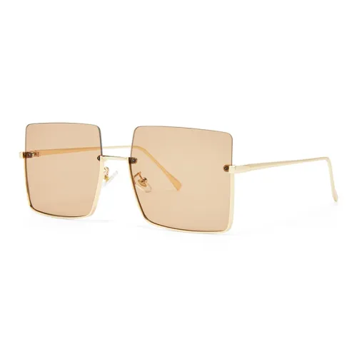 CinvaiKrose Металл Квадратные Солнцезащитные Очки Унисекс