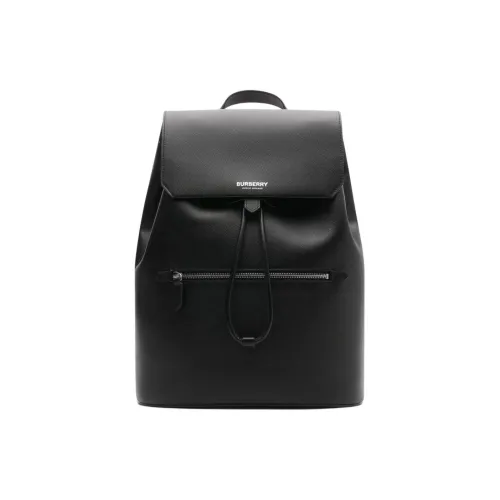 Burberry Кожа Рюкзак Мужской Черный