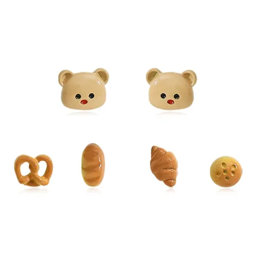 DVNRR Сплав Серьги-гвоздики Женские